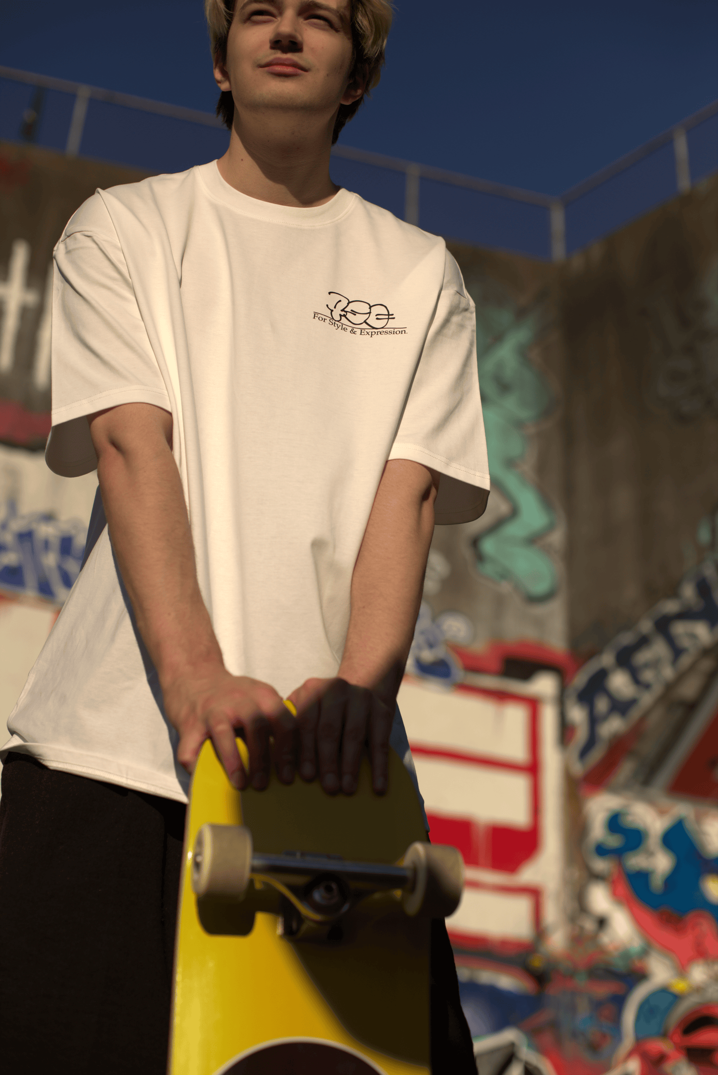 453 Tee - White